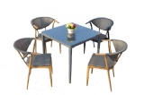 5PCS TEXTILENE DINING SET